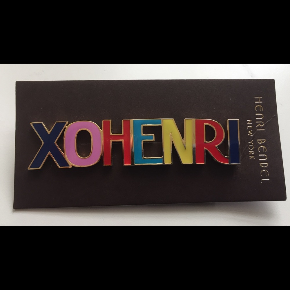 Henri Bendel xohenri Pin - NWT